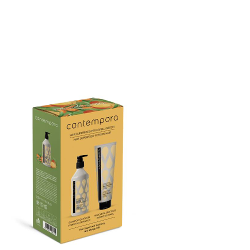 CONTEMPORA Set Curl Defining Shampoo + Mask (500ml+350ml)